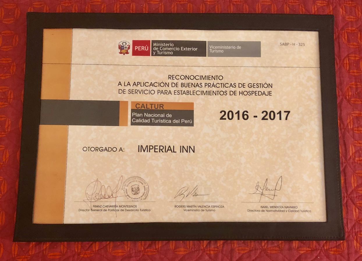 Imperial Inn Hospedaje Turistico Ліма Екстер'єр фото